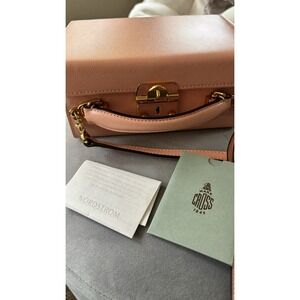 MARK CROSSGrace small pebble-leather shoulder bag(1181771)